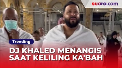 Umrah Bareng Mike Tyson, DJ Khaled Menangis Saat Keliling Ka'bah