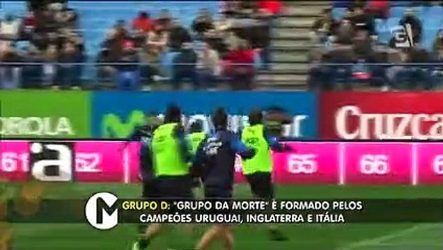 Confira os principais destaques do grupo D da Copa