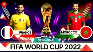 France vs Morocco  || Semi Final Match Highlights || Fifa 2022