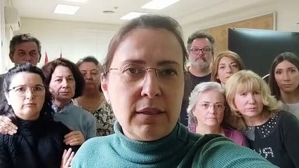 Encierro del comité de huelga de médicos de Madrid