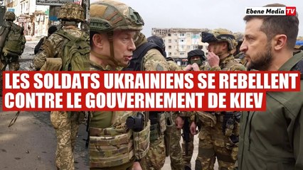 Les Soldats ukrainiens se rebellent et désertent massivement face à la Russie