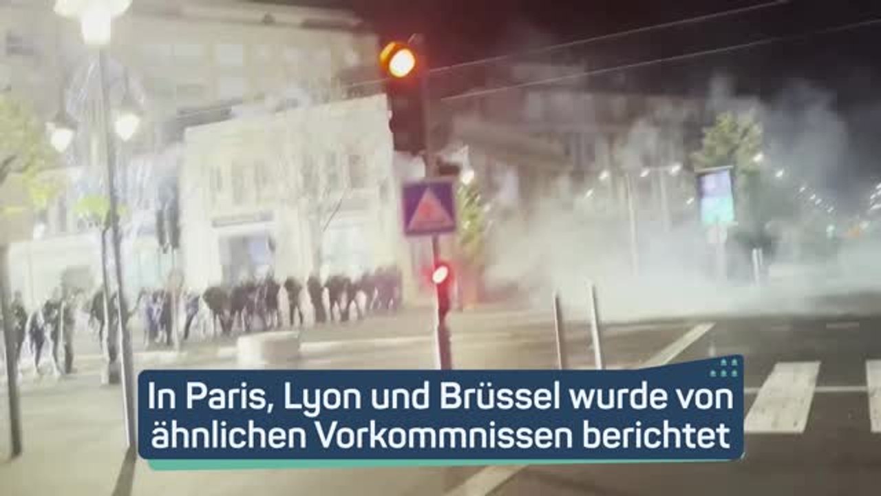 Fans und Polizei mit Straßenschlacht in Nizza