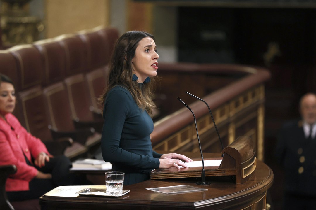 Irene Montero: "En un momento difícil para nuestra democracia, el feminismo sigue siendo el principal impulso"