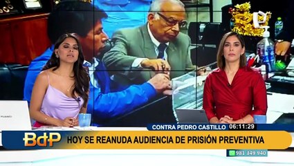 Pedro Castillo: PJ evaluará pedido de 18 meses de prisión preventiva en su contra este jueves