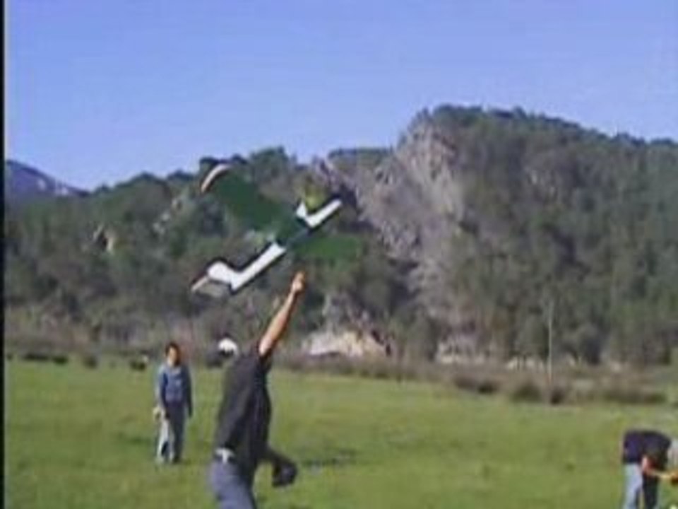 rc plane flight