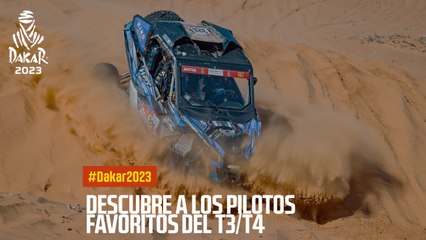 Top competidores T3 / T4 - #Dakar2023
