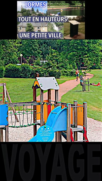 4 - un village à la plage - Lormes - TOUT EN HAUTEURS UNE PETITE VILLE DU MORVAN