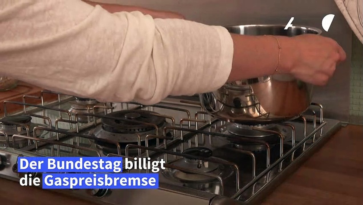 Bundestag billigt Gaspreisbremse