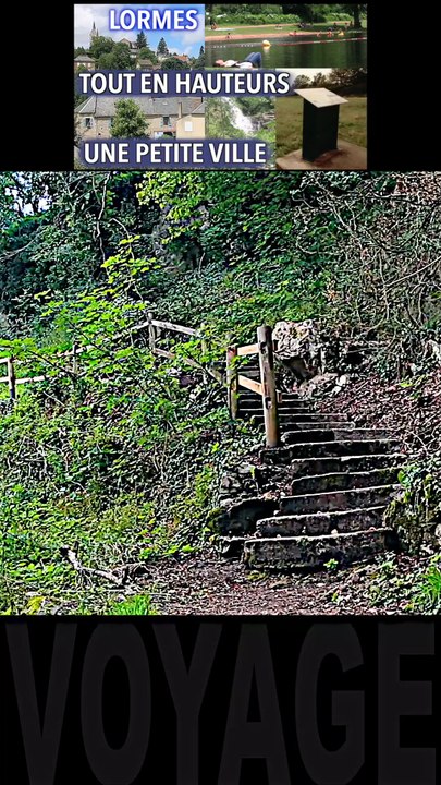 7 - la grande cascade de Narvau à LORMES - TOUT EN HAUTEURS UNE PETITE VILLE DU MORVAN