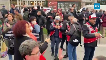 6 liderin ortak mitingi öncesi binlerce kişi Saraçhane'de: "Hak, hukuk, adalet demeye geldik"