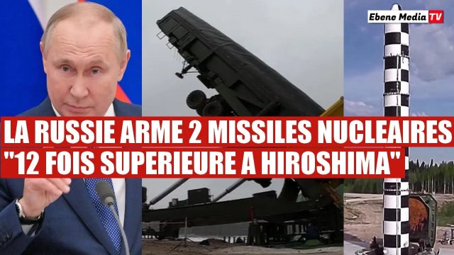 La Russie a déployé ses 2 missiles nucléaires ICBM YARS vers l'Europe