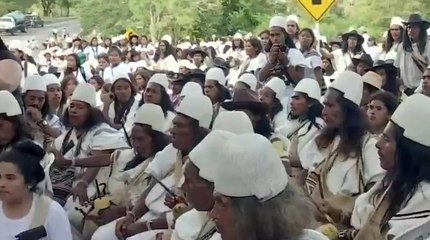 Indígenas arhuacos  exigen reconocimiento de cabildo