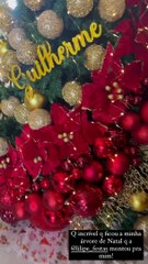 Viviane Araujo filmou com detalhes sua nova árvore de Natal