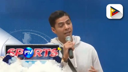 Arwind Santos, bumida sa court unveiling sa Navotas