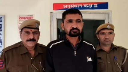 अजमेर :अवैध बजरी परिवहन के फरार आरोपी को पुलिस ने किया गिरफ्तार ,देखिए ख़बर