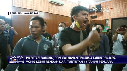 Tak Terima Doni Divonis 4 Tahun Bui dan Denda Rp 1 Miliar, Korban Ngamuk di Ruang Sidang!