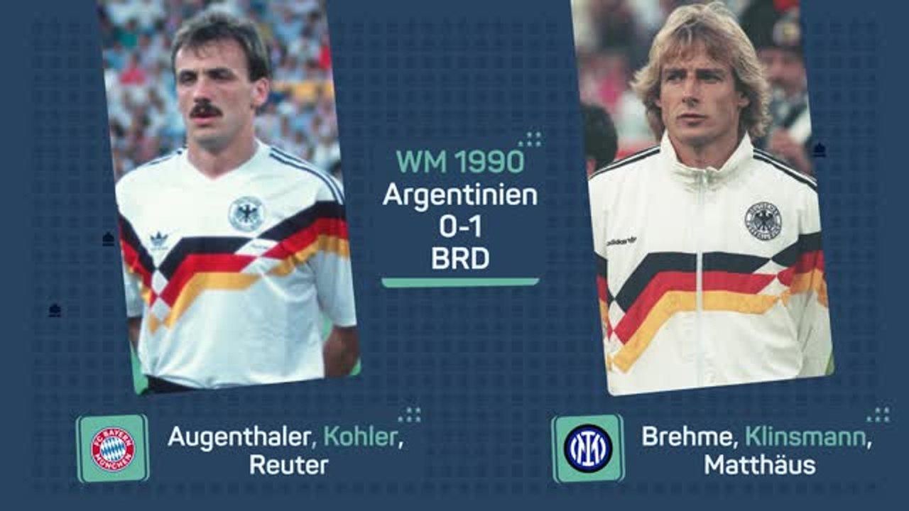 Bayerns und Inters irre Serie in WM-Endspielen