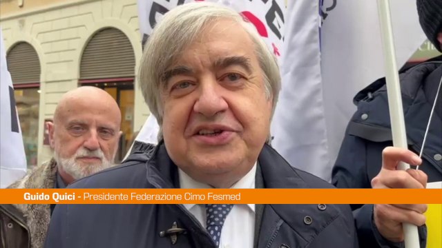 Sanità, medici in piazza a Roma. Quici Il Governo dia un segnale