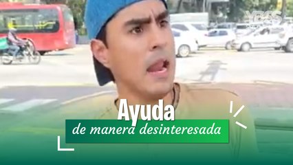 Ayuda a una persona de manera desinteresada y mira lo que pasa