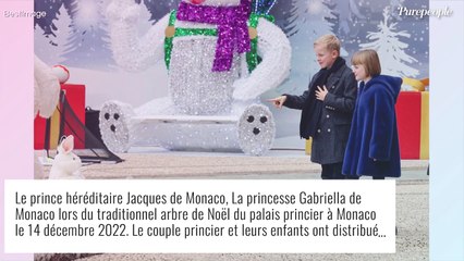 Jacques de Monaco, 8 ans et hyper élégant : il fait son rigolo devant ses parents Albert et Charlene pour Noël