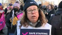 Enfermeras británicas inician una huelga sin precedentes por mejoras salariales