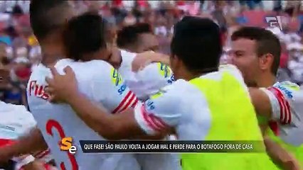 São Paulo joga mal e perde para Botafogo-SP fora de casa