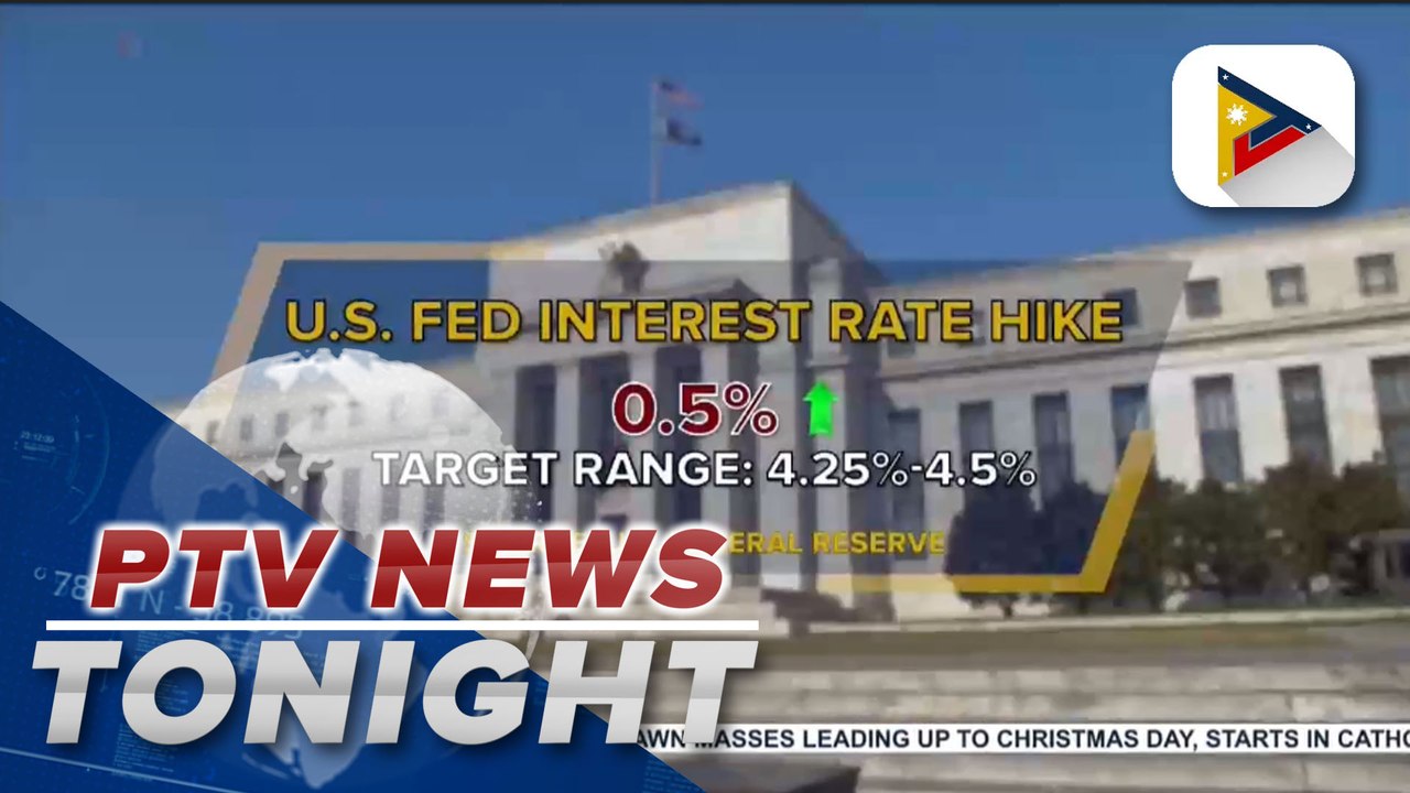 US Fed raises interest rates by half a percentage point