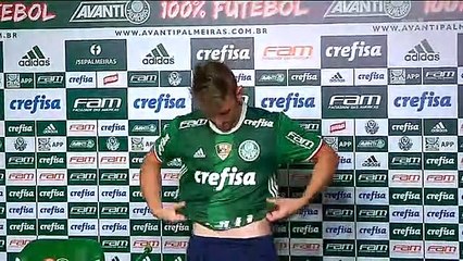 Video herunterladen: Palmeiras apresenta reforços para o Campeonato Brasileiro