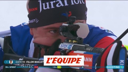 Le résumé du sprint du Grand-Bornand - Biathlon - CM (H)