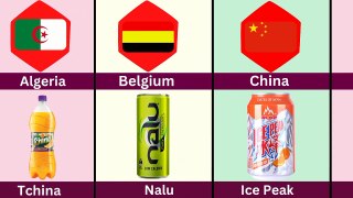 Soft Drinks From Different Countries