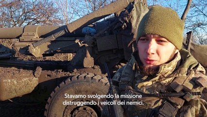 Sul fronte di Zaporizhzhia dove i cannoni dell'Italia puntano verso le posizioni russe