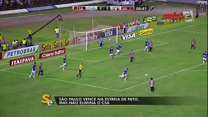 São Paulo bate o CSA por 1 a 0 na Copa do Brasil