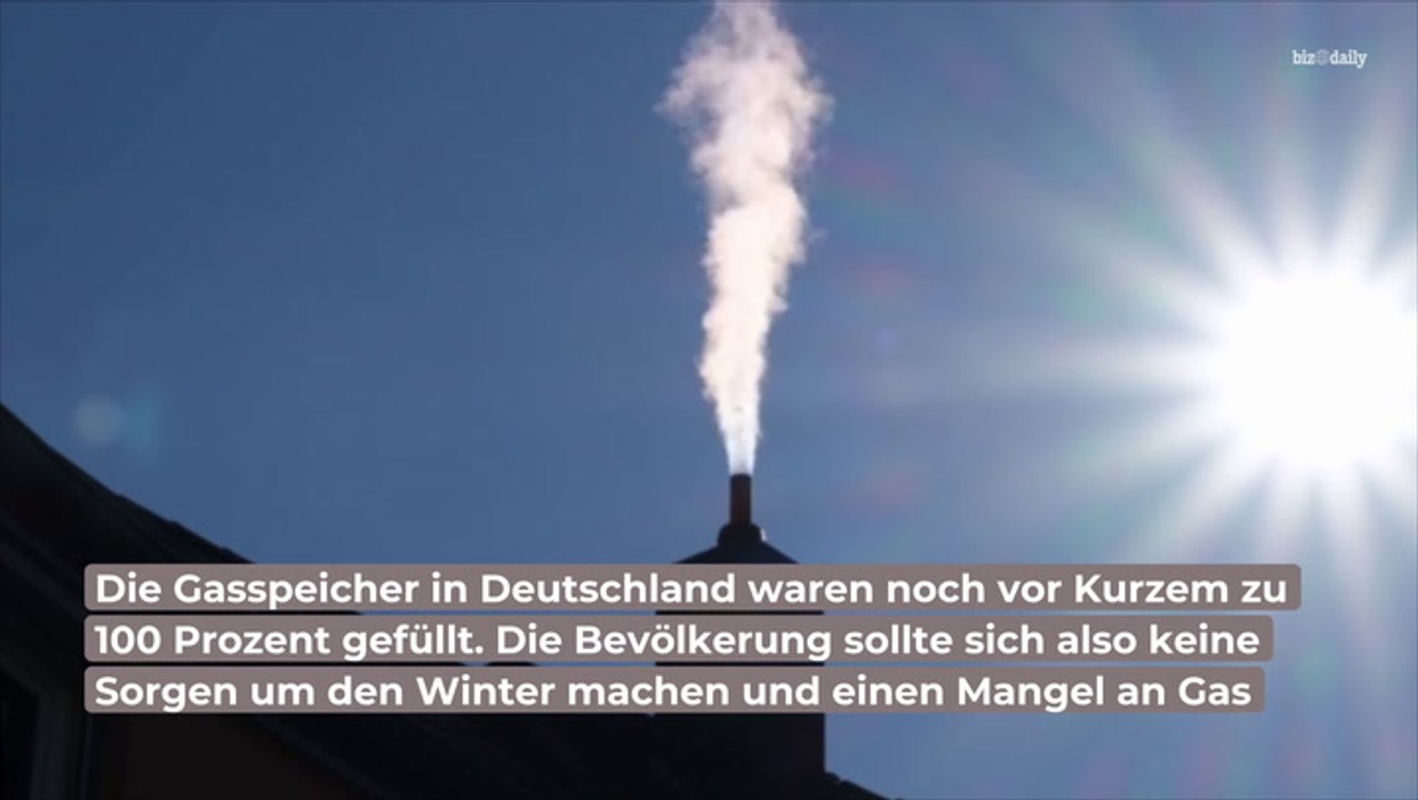Gasspeicher sinken: Verbrauchen Deutsche zu viel Gas?