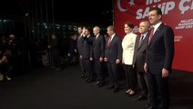 Son Dakika: 6'lı masa sahaya indi! İşte İmamoğlu ve liderlerin Saraçhane'de verdiği mesajlar