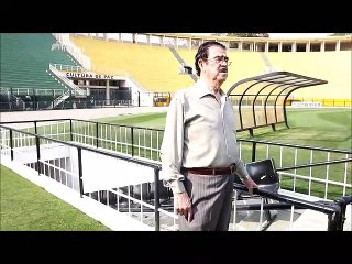 Acompanhe o vídeo da visita de Oberdan Cattani ao Pacaembu