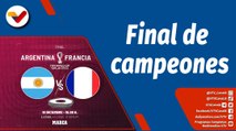 Deportes VTV | Argentina y Francia se disputarán la final del Mundial de Qatar 2022