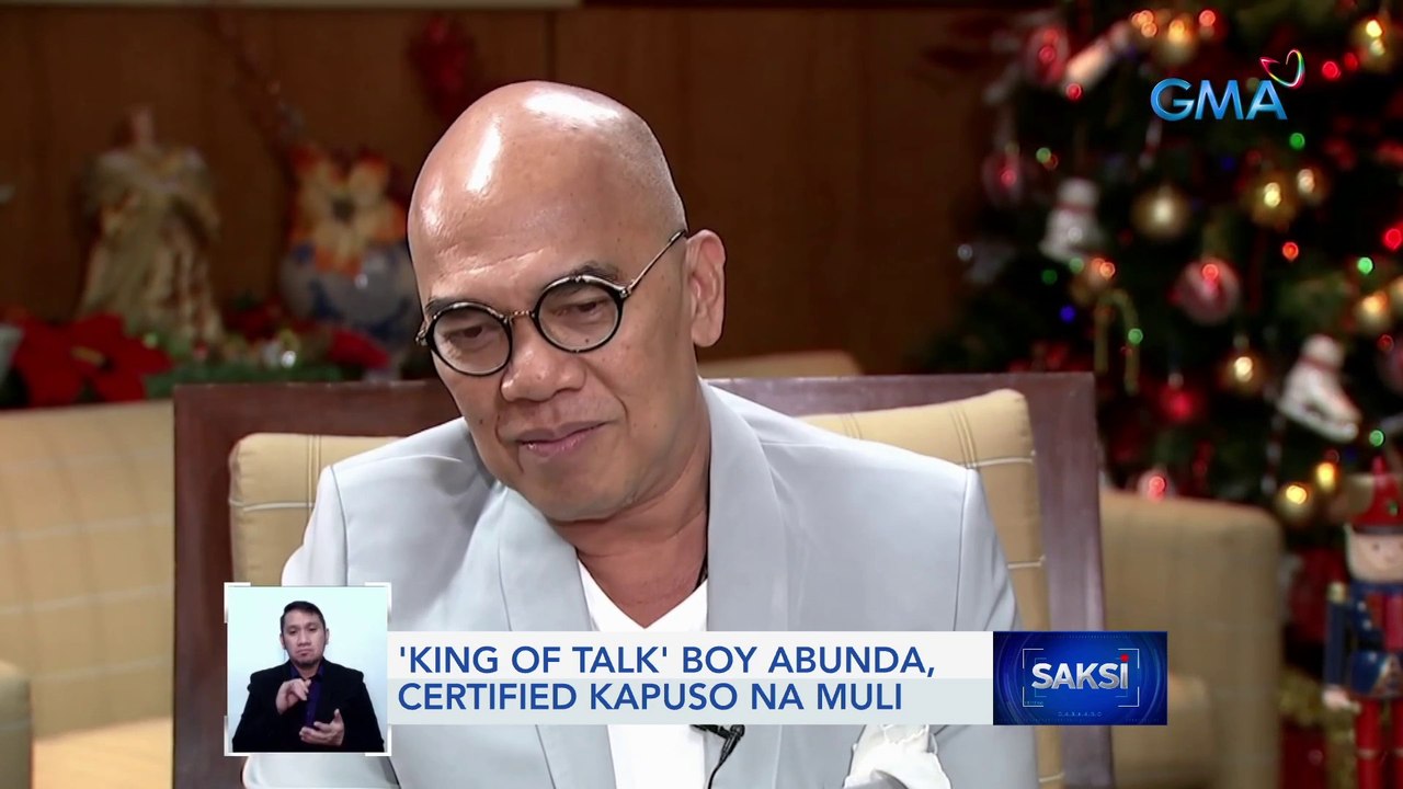 'King of Talk' Boy Abunda, certified Kapuso na muli | Saksi