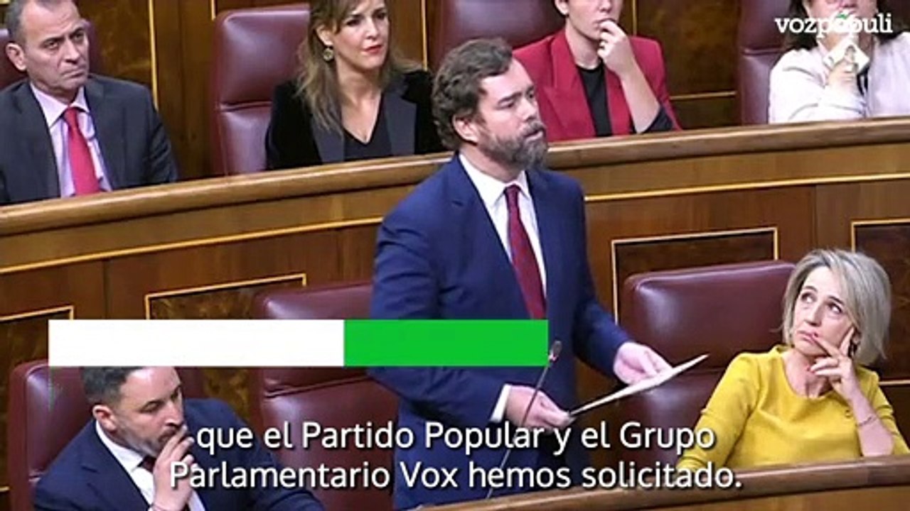 Vox abandona el pleno del Congreso tras negarse Batet a suspenderlo hasta que se pronuncie el TC
