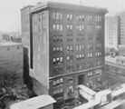 The Indiana Bell Building Rotating 90 Degrees in a Month