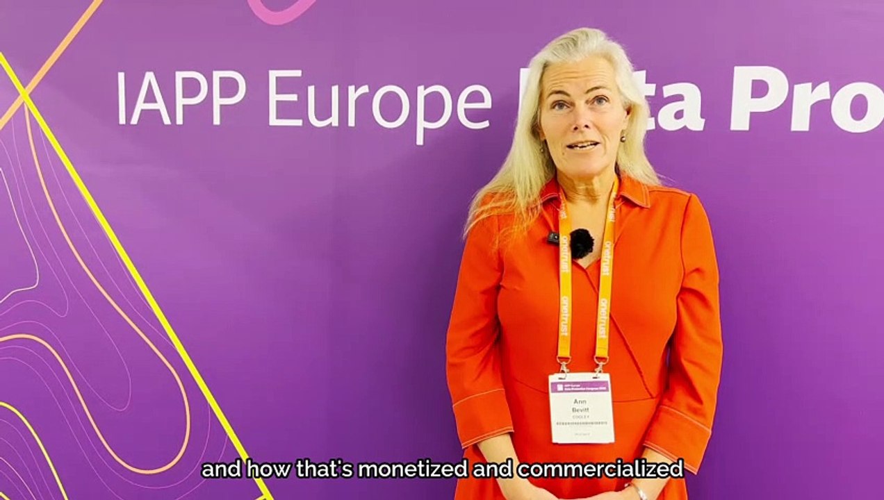 IAPP DPC22 - Ann Bevitt Interview