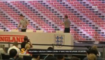 Inglaterra e Uruguai correm para recuperar jogadores lesionados