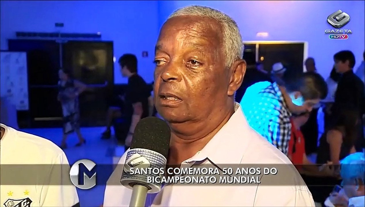 Homenagem aos 50 anos do bicampeonato Mundial do Santos