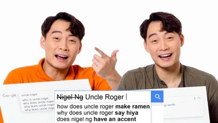 Nigel Ng & Uncle Roger Answer the Web's Most Searched Questions