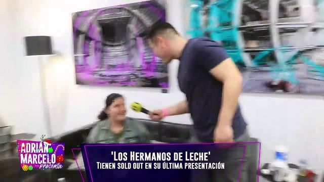 VIDEO: Detrás de cámaras de la presentación de Adrián y 'La Mole'