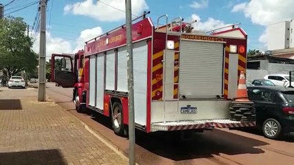 Download Video: Panela pega fogo e Corpo de Bombeiros é mobilizado