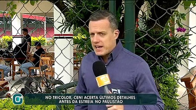 Ceni acerta últimos detalhes antes da estreia no Paulistão