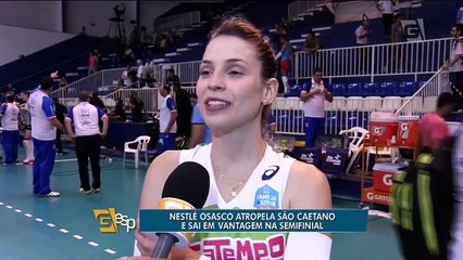 Nestlé Osasco atropela São Caetano e sai em vantagem na semifinal