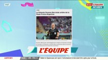 Le Polonais Szymon Marciniak arbitre de la finale France-Argentine - Foot - CM 2022