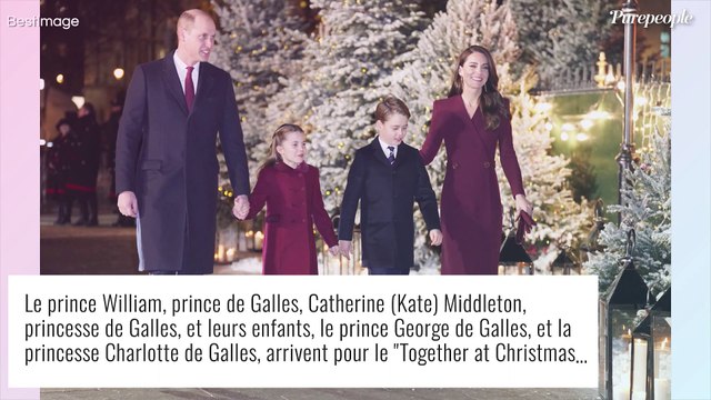 Kate Middleton sublime dans son long manteau : unité familiale pour le concert de Noël à Westminster