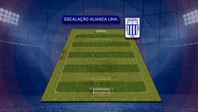 Provável escalação do Alianza Lima para a partida contra o Palmeiras